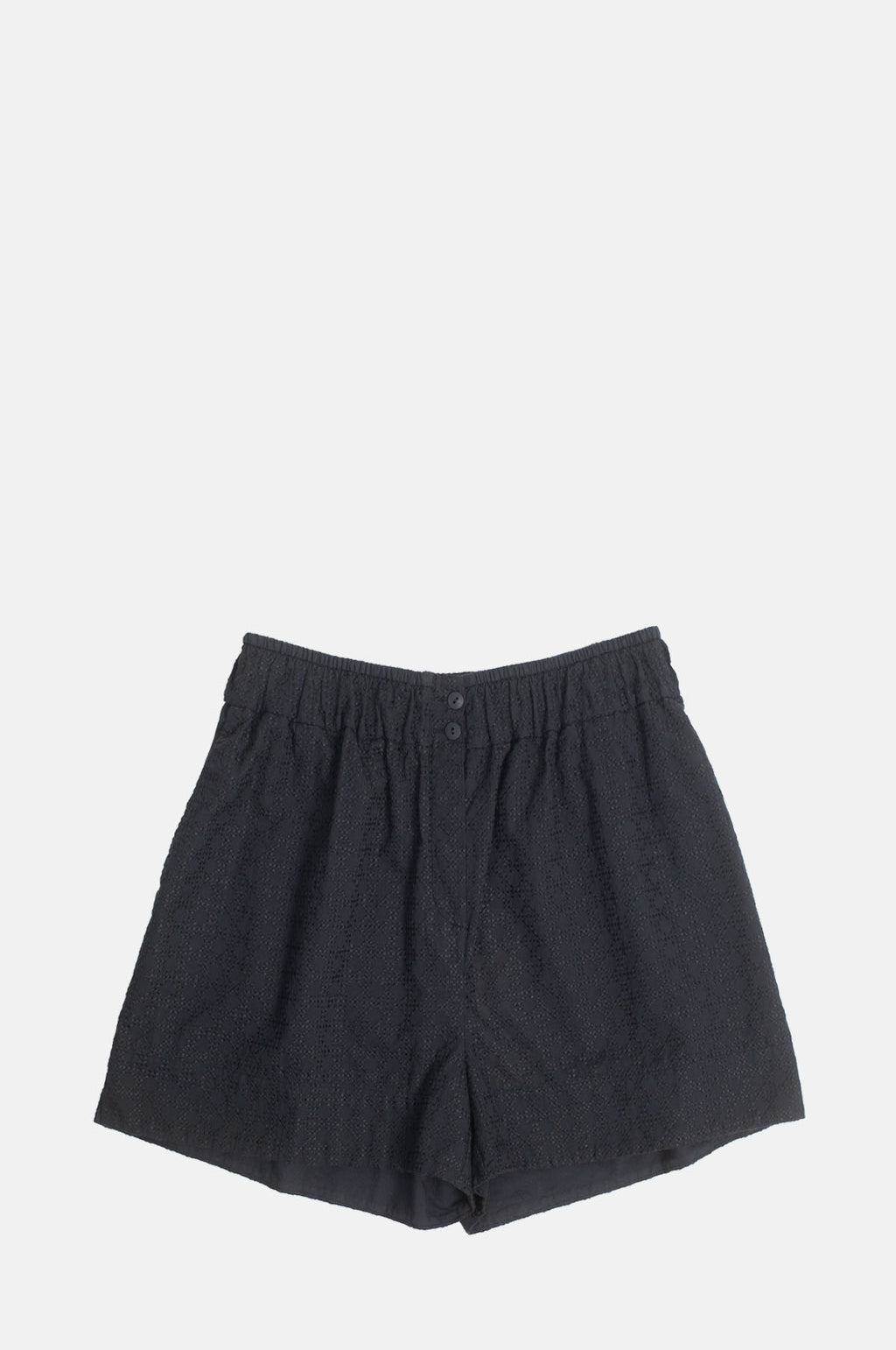 Greek Archaic Kori Cross Shorts Black.
