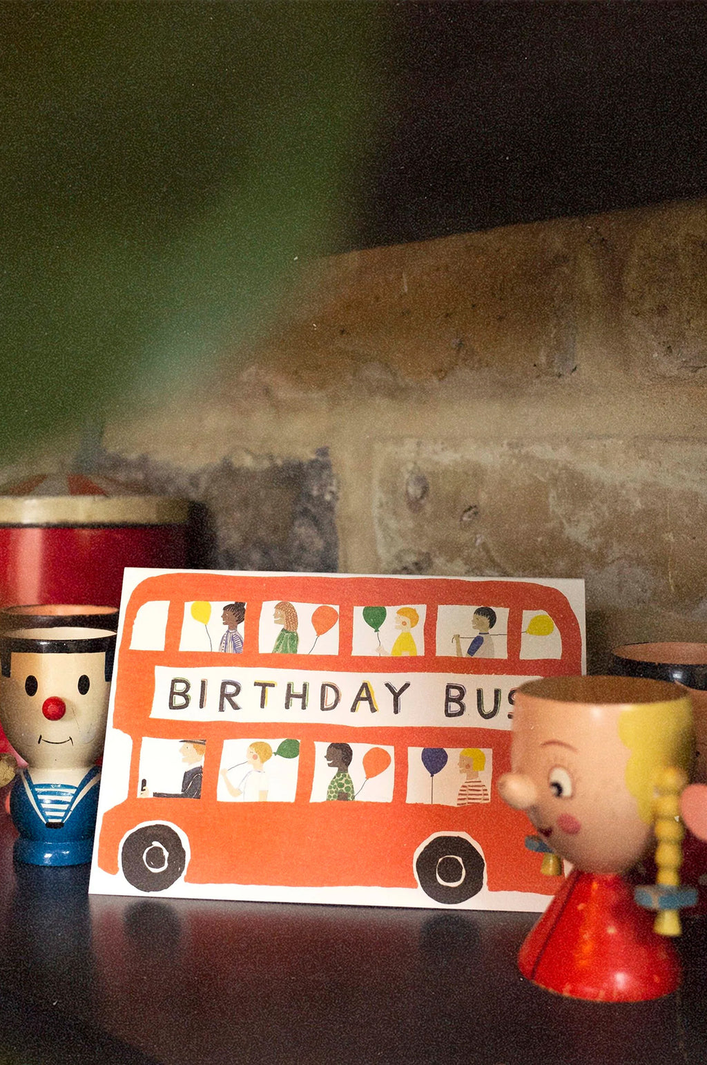Birthday Bus Card
