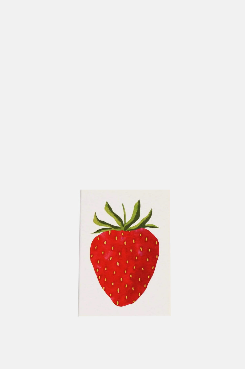 Hadley Paper Goods Little Strawberry Card.