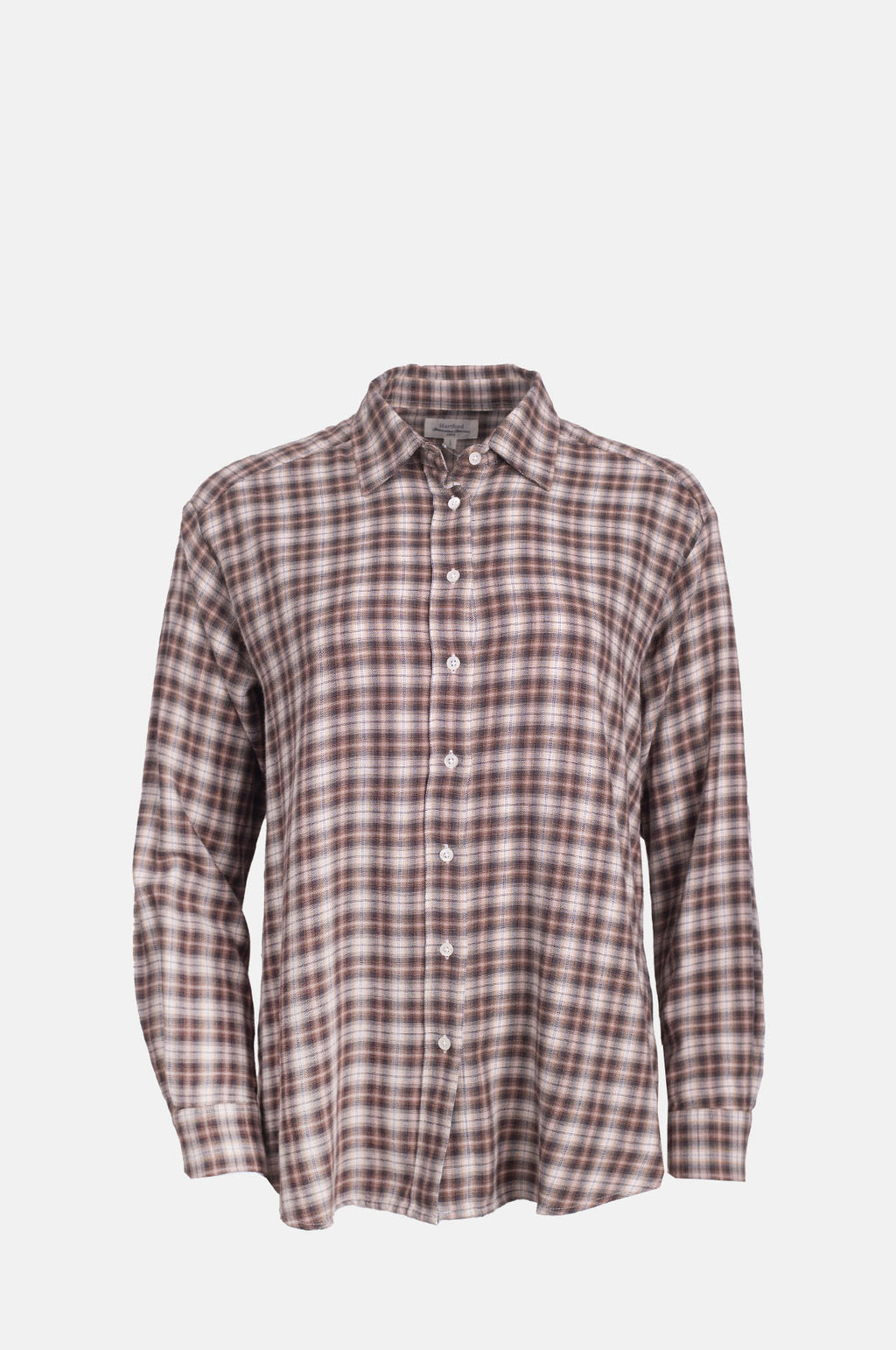 Hartford Cinema Shirt Brown.