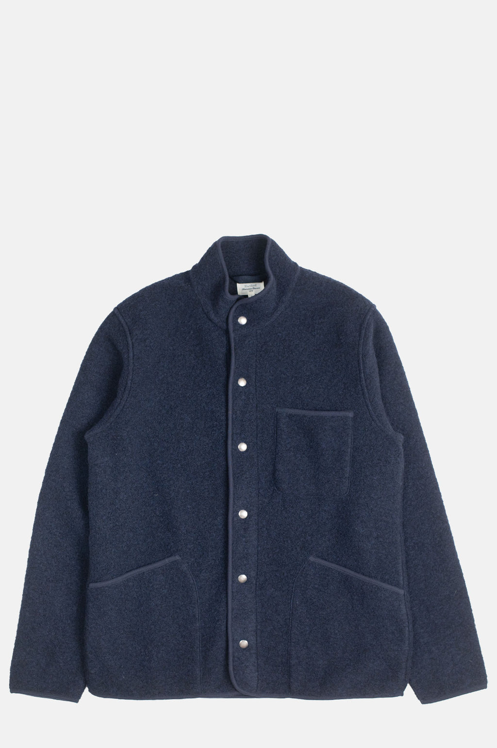 Hartford Jock Knitted Jacket Navy.