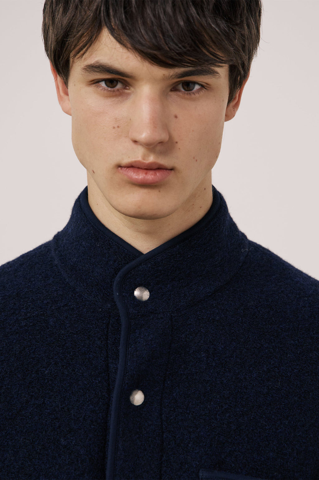 Jock Knitted Jacket Navy