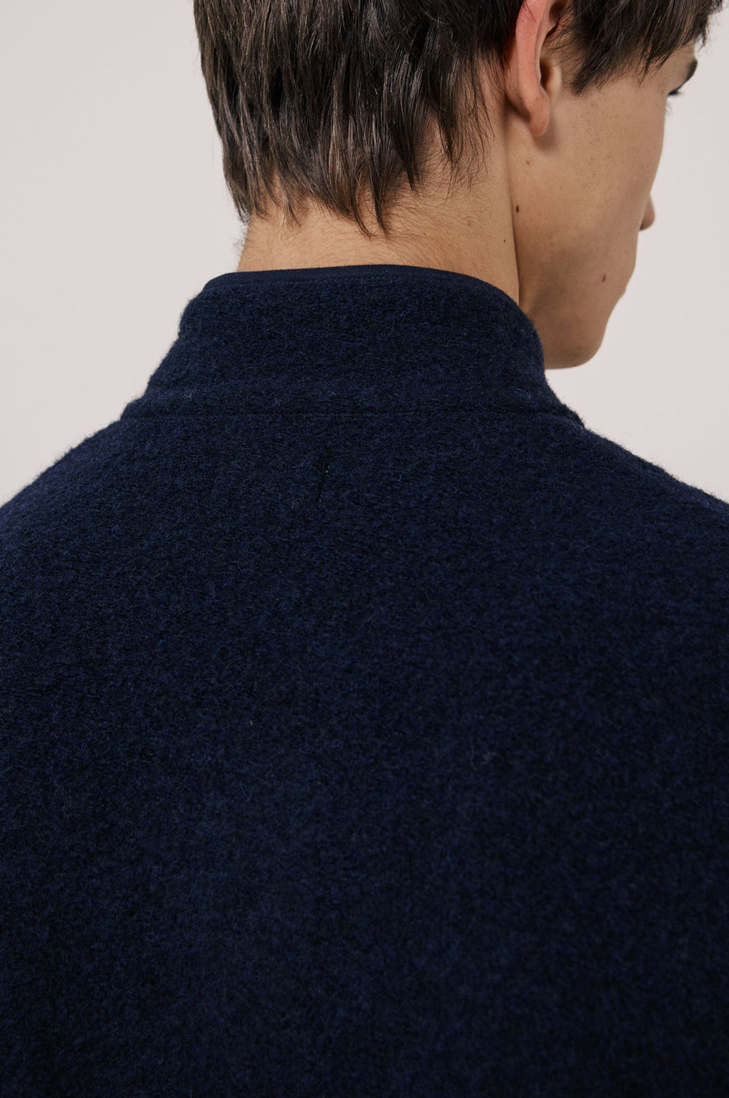Jock Knitted Jacket Navy