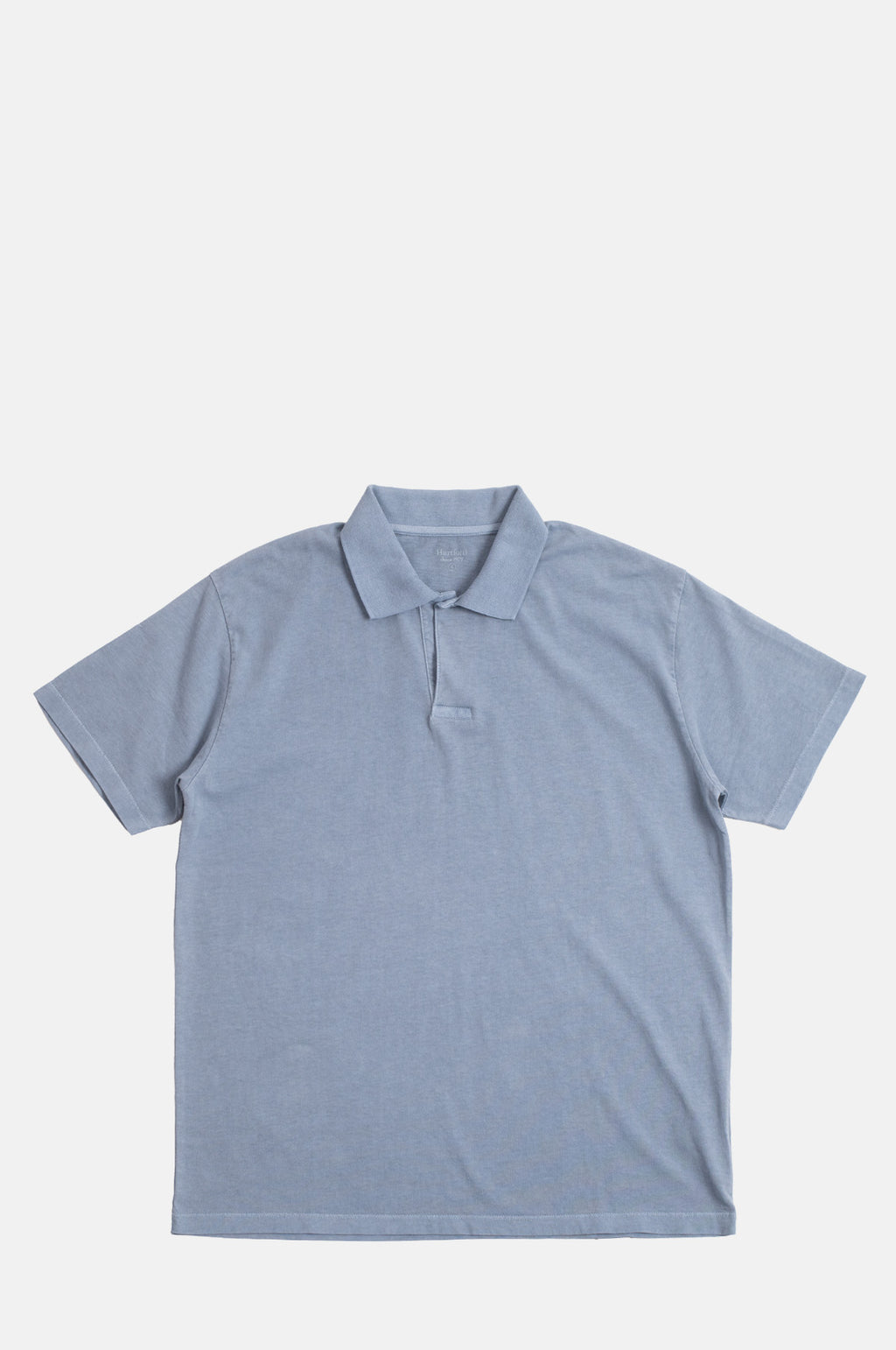 Hartford Oe Polo SS Polo Bleach Blue.