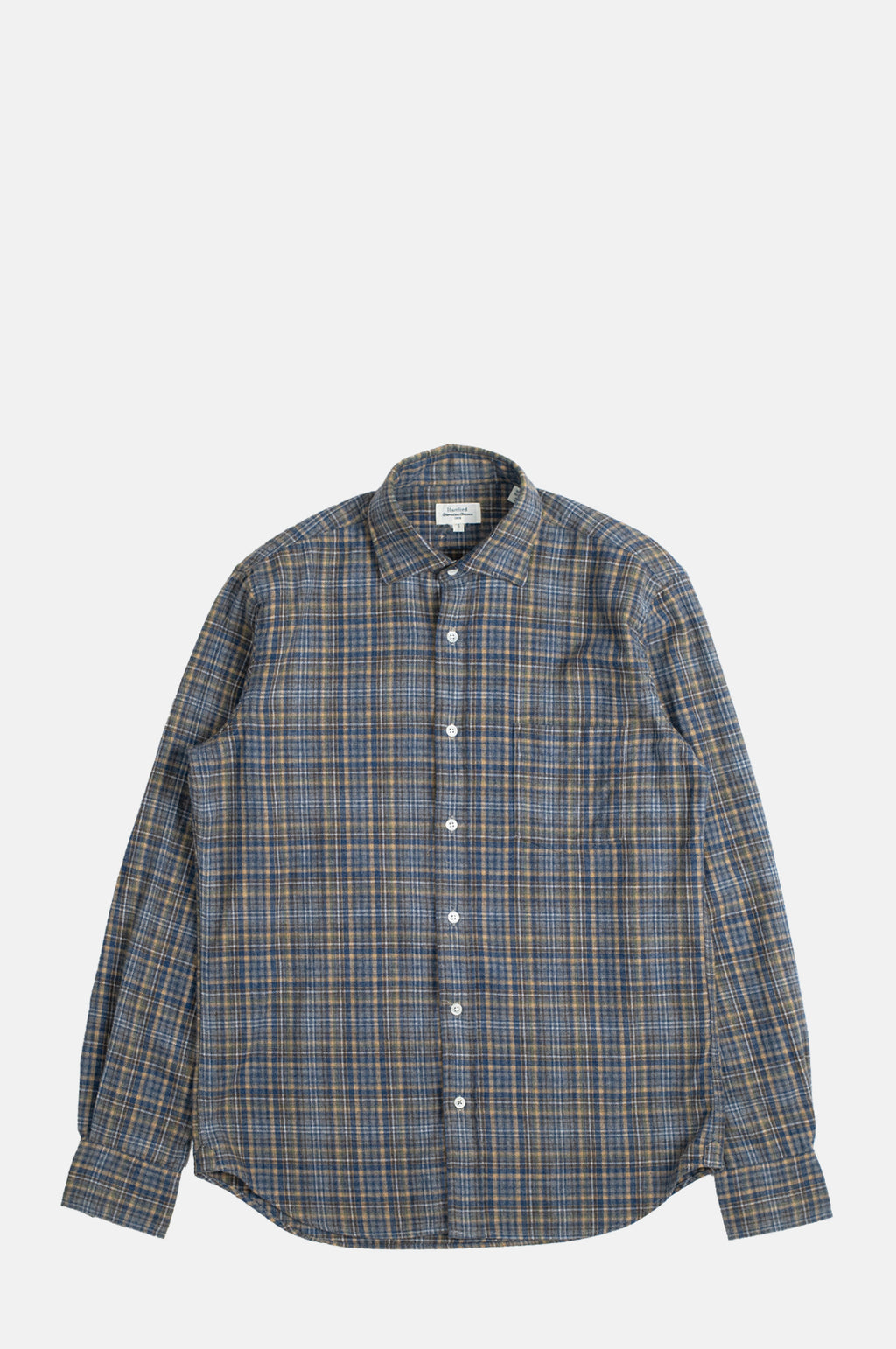 Hartford Paul Shirt Plaid Grey.
