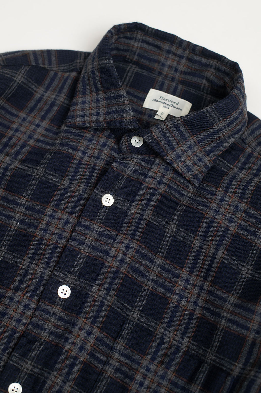 Paul Shirt Plaid Navy