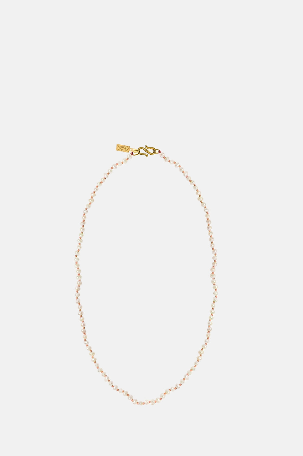 Hermina Athens Wizard of Pearls Coral Necklace.
