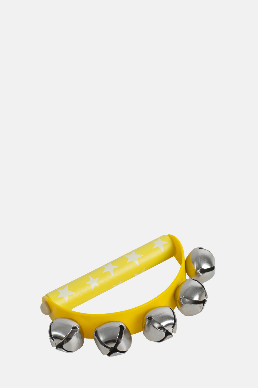 House of Marbles Wooden Handbells Yellow.