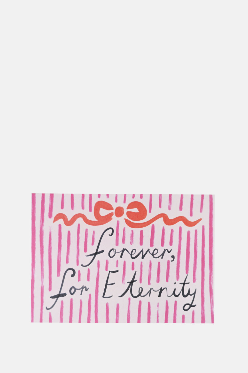 Kitty Kenda Forever For eternity Greeting Card.