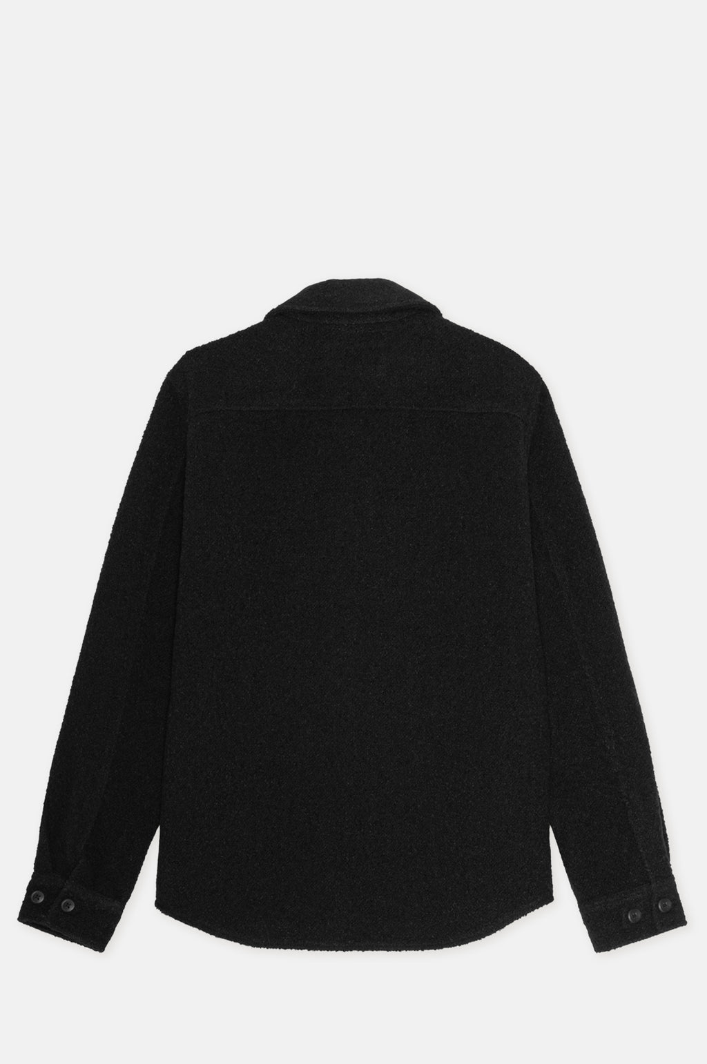 Boucle Overshirt Black