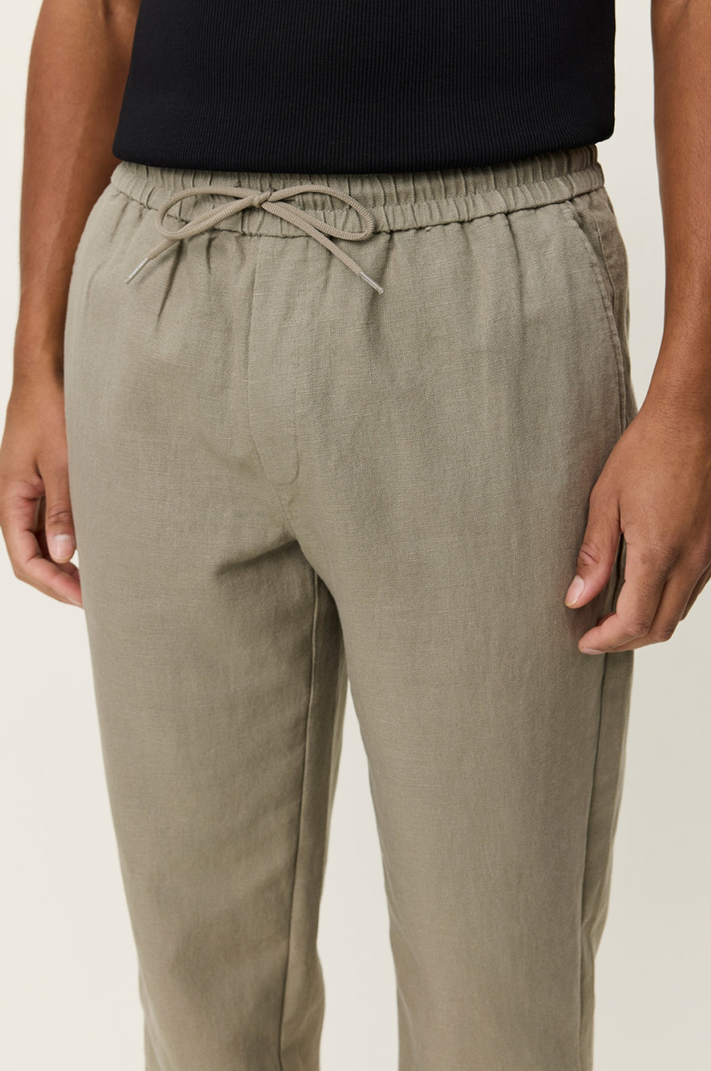 Patrick Linen Pants Laurel Oak Sand