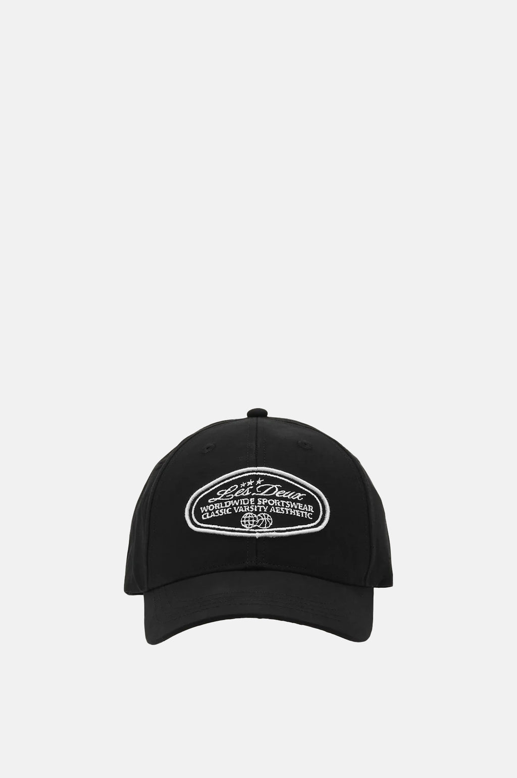 Les Deux Worldwide Baseball Cap Black.