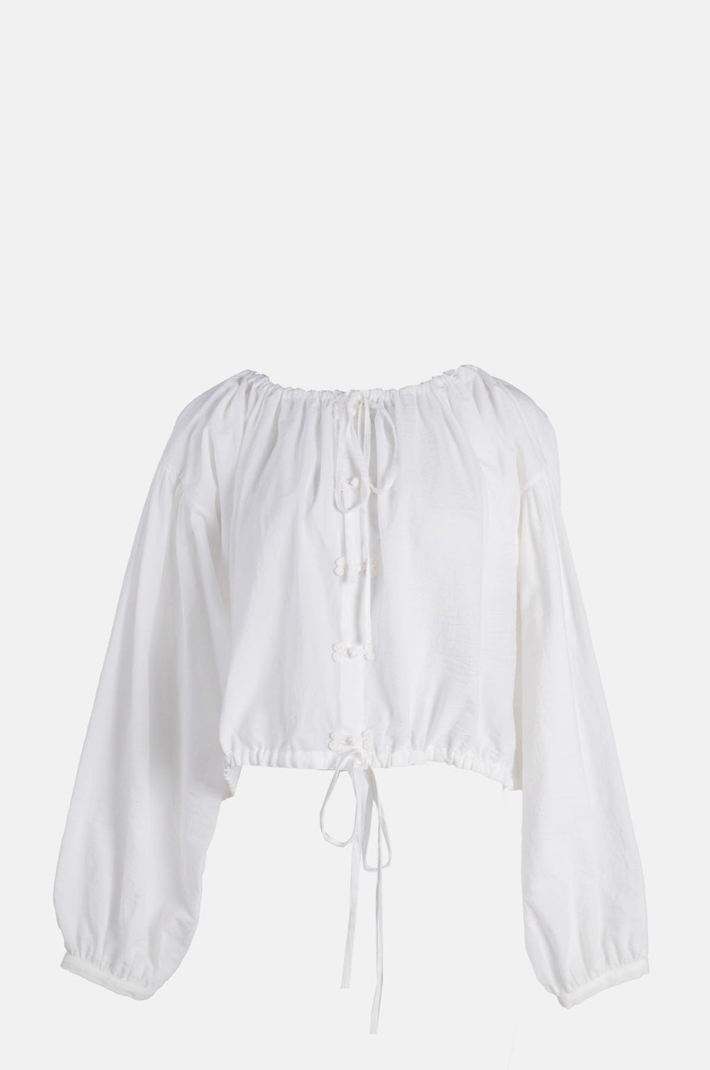 Les Vacances D'Irina Barbara Blouse White.