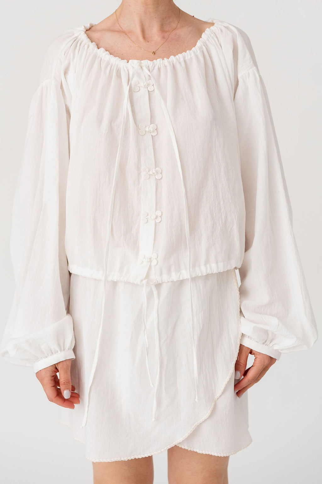 Barbara Blouse White