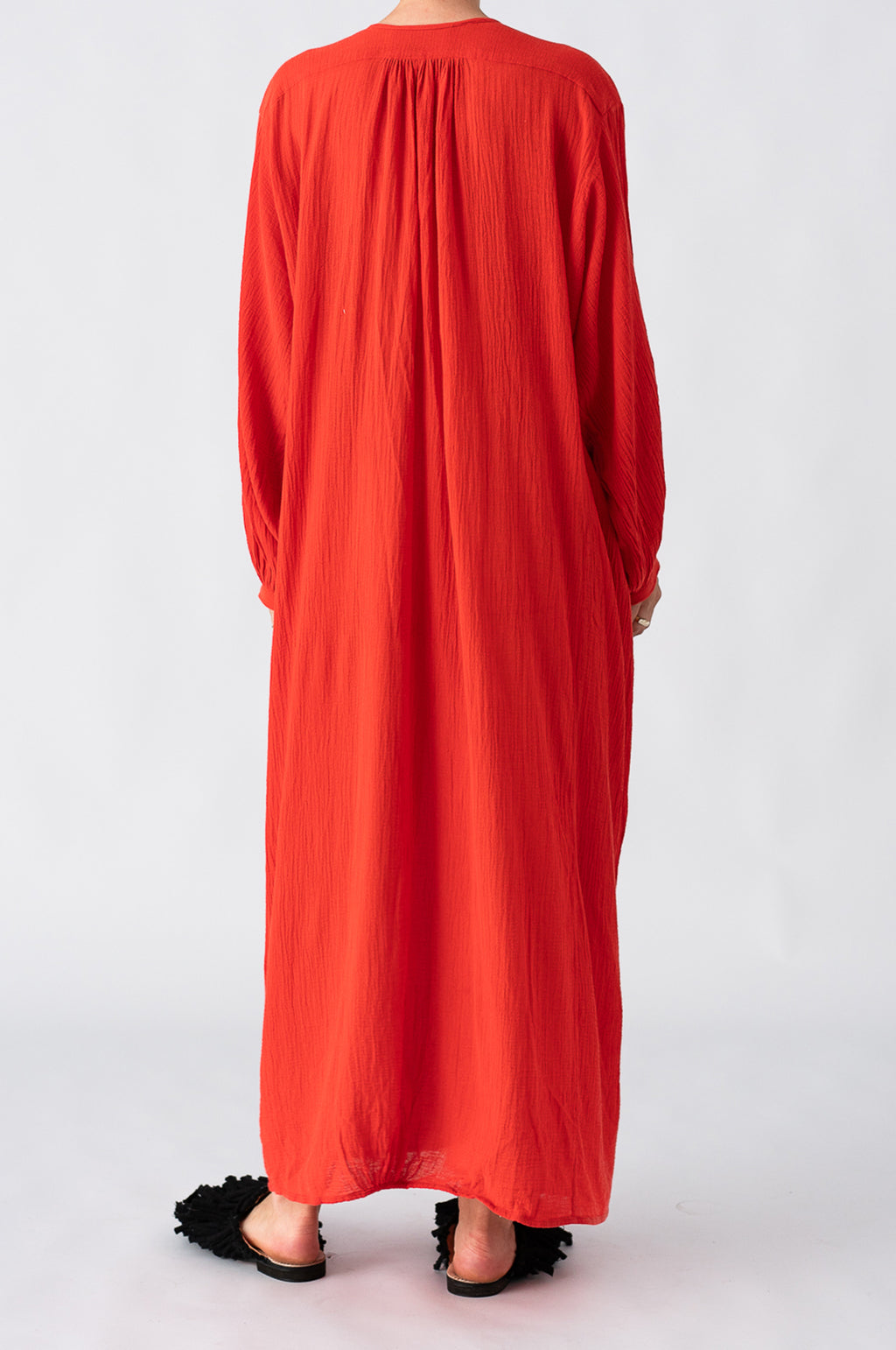 Hazy Nipple Dress Red