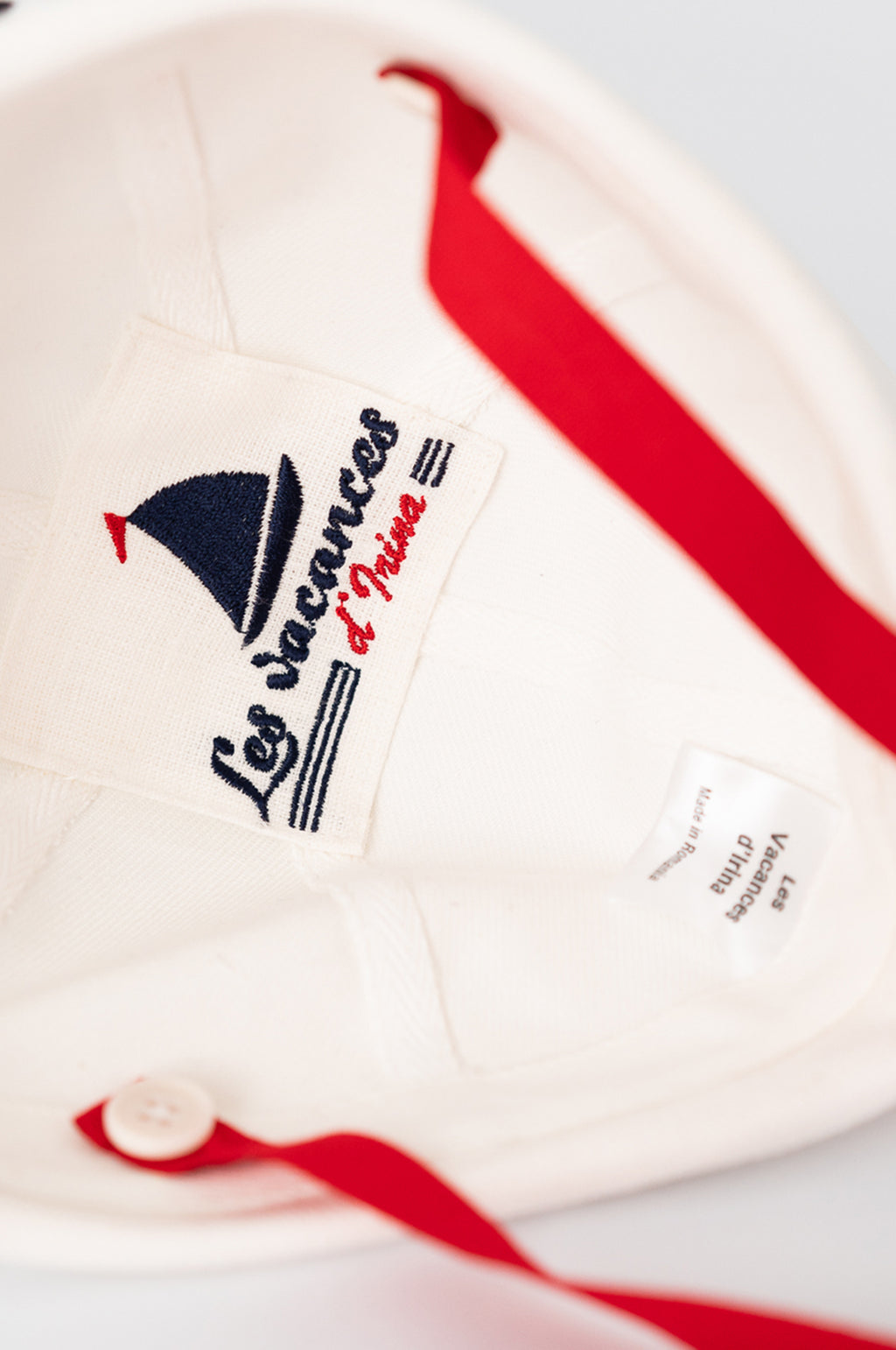 Sailor Hat 'La Mer' White