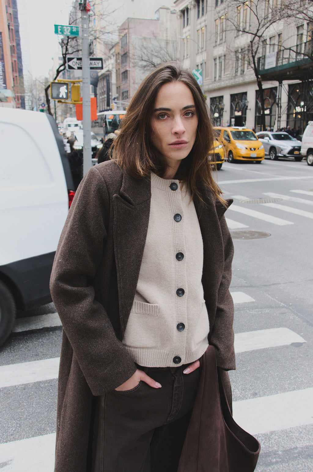 Sandra Coat Chocolate Chip Combi