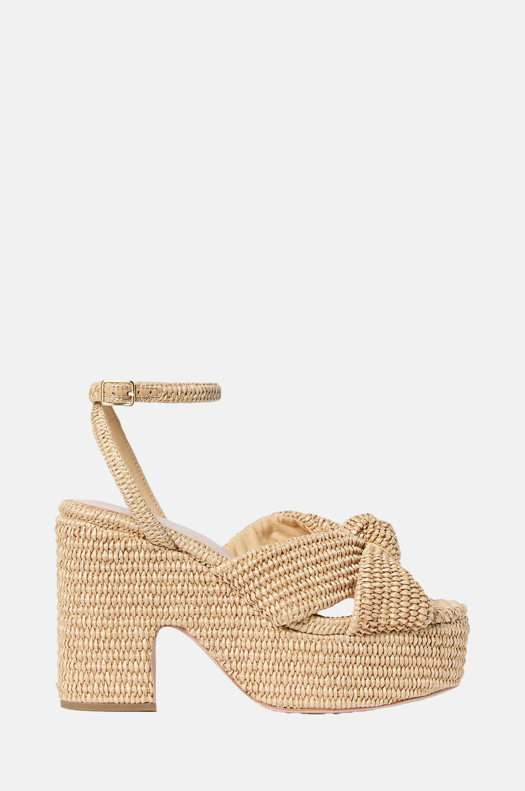 Loeffler Randal Liza Chunky Platform Sandal Natural.