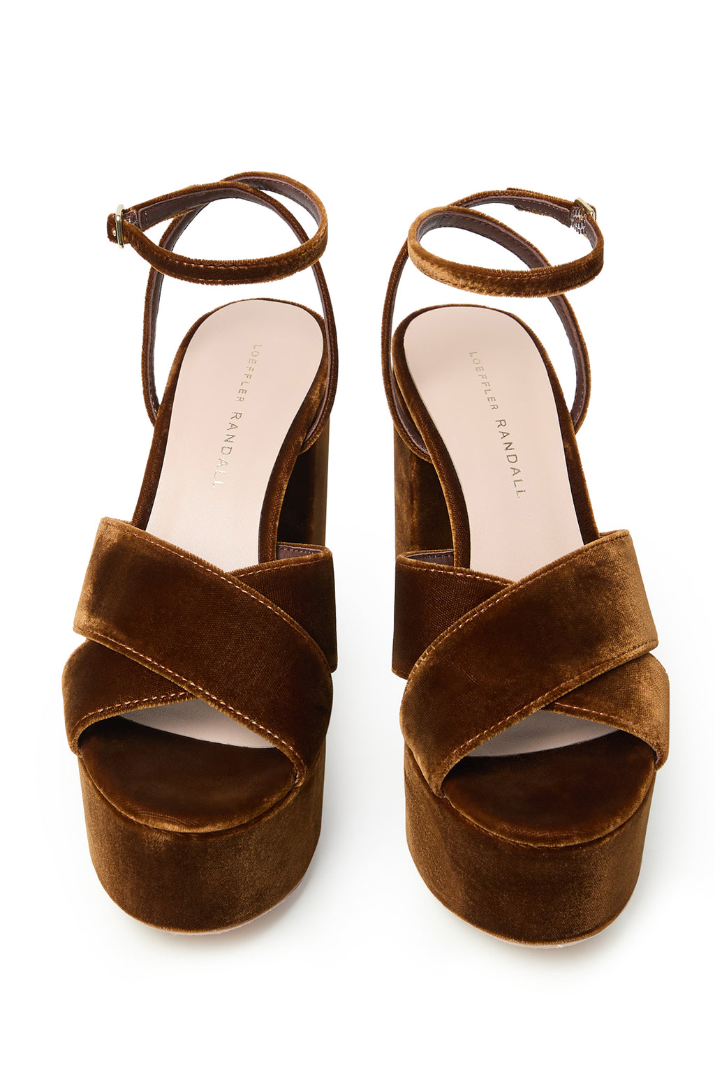 Loretta Platform Sandal Dark Brown