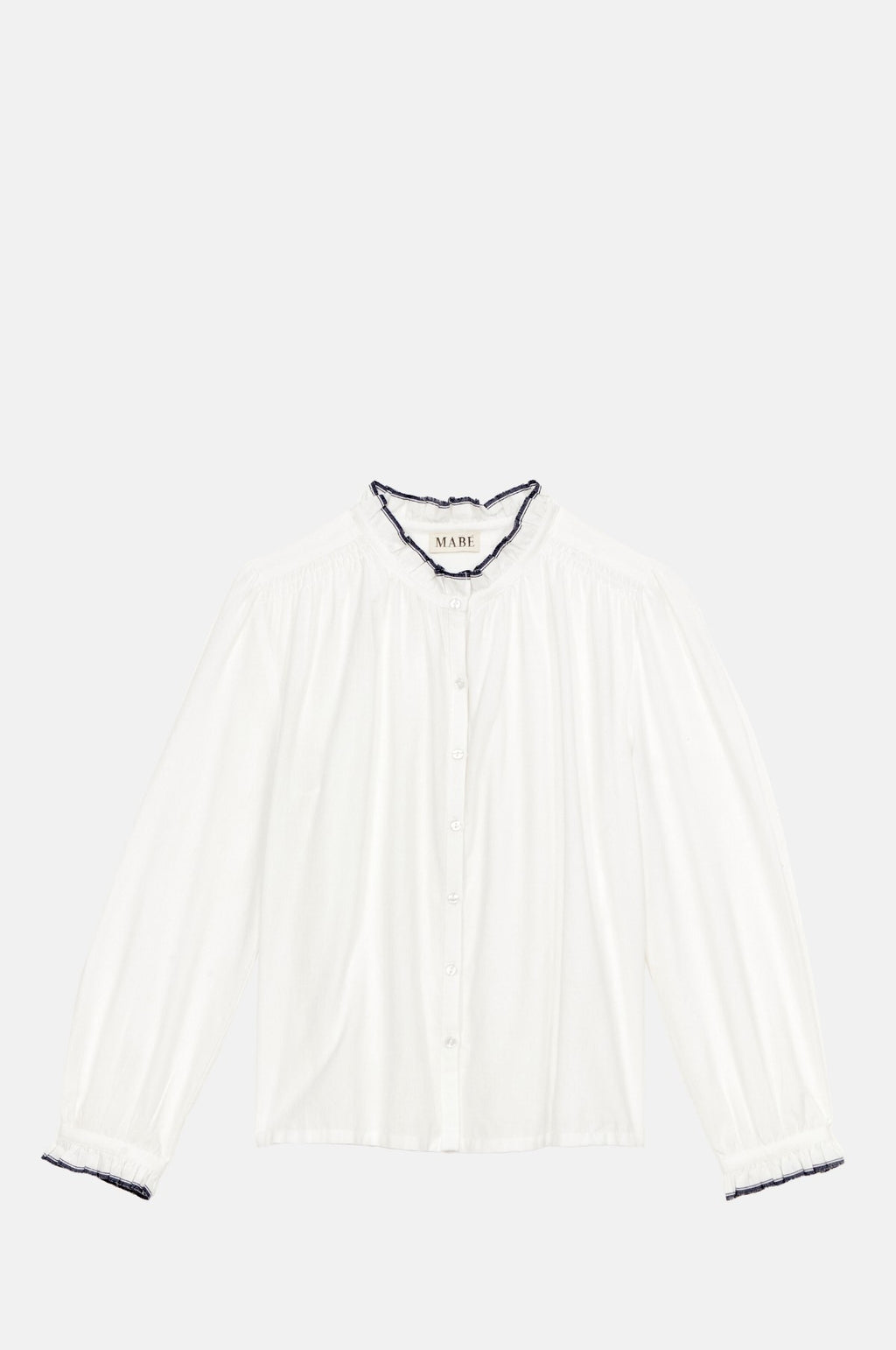 M.A.B.E. Chrissie L/S Top Ivory.
