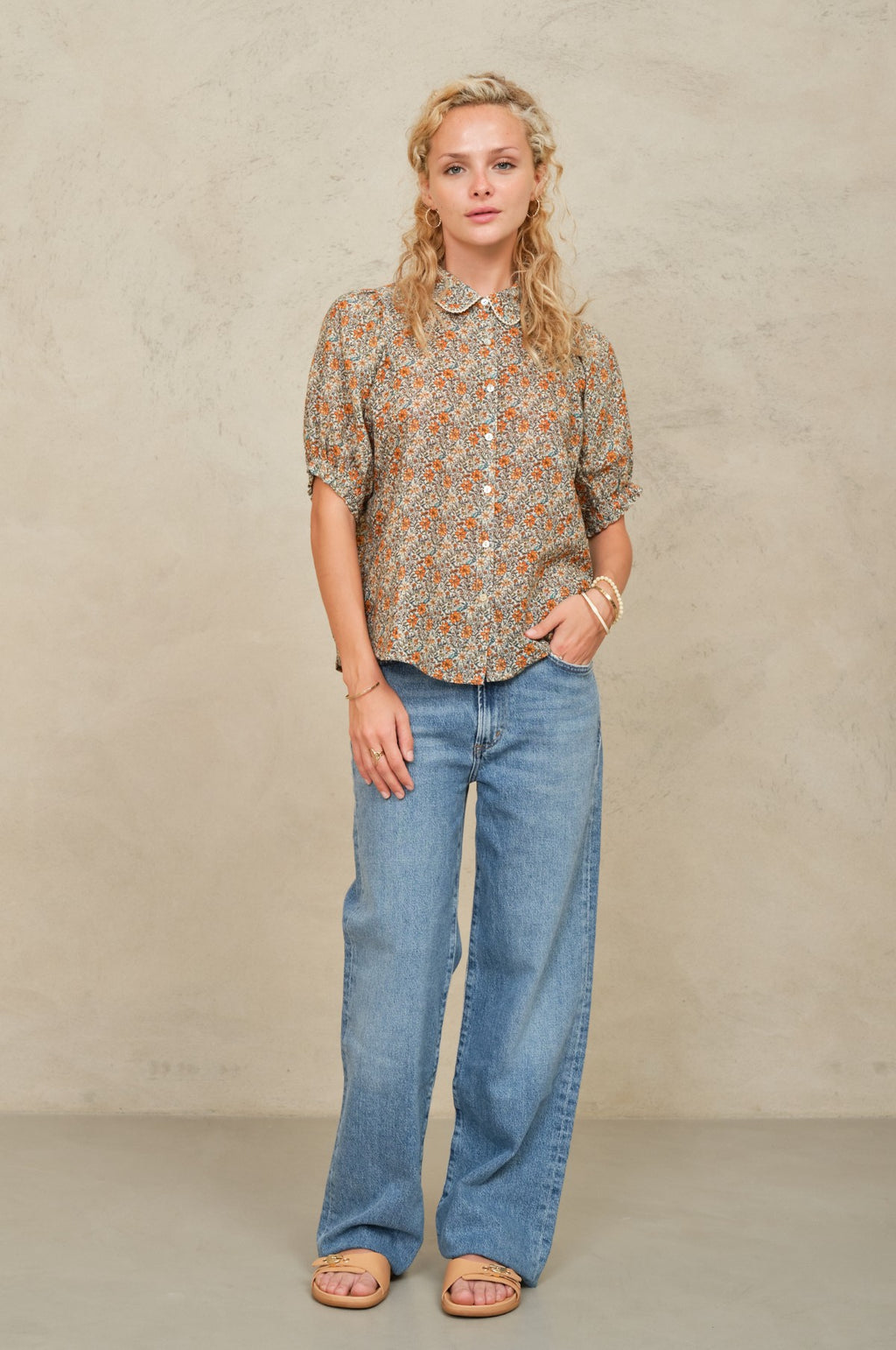 Jaci Print S/S Top Multi