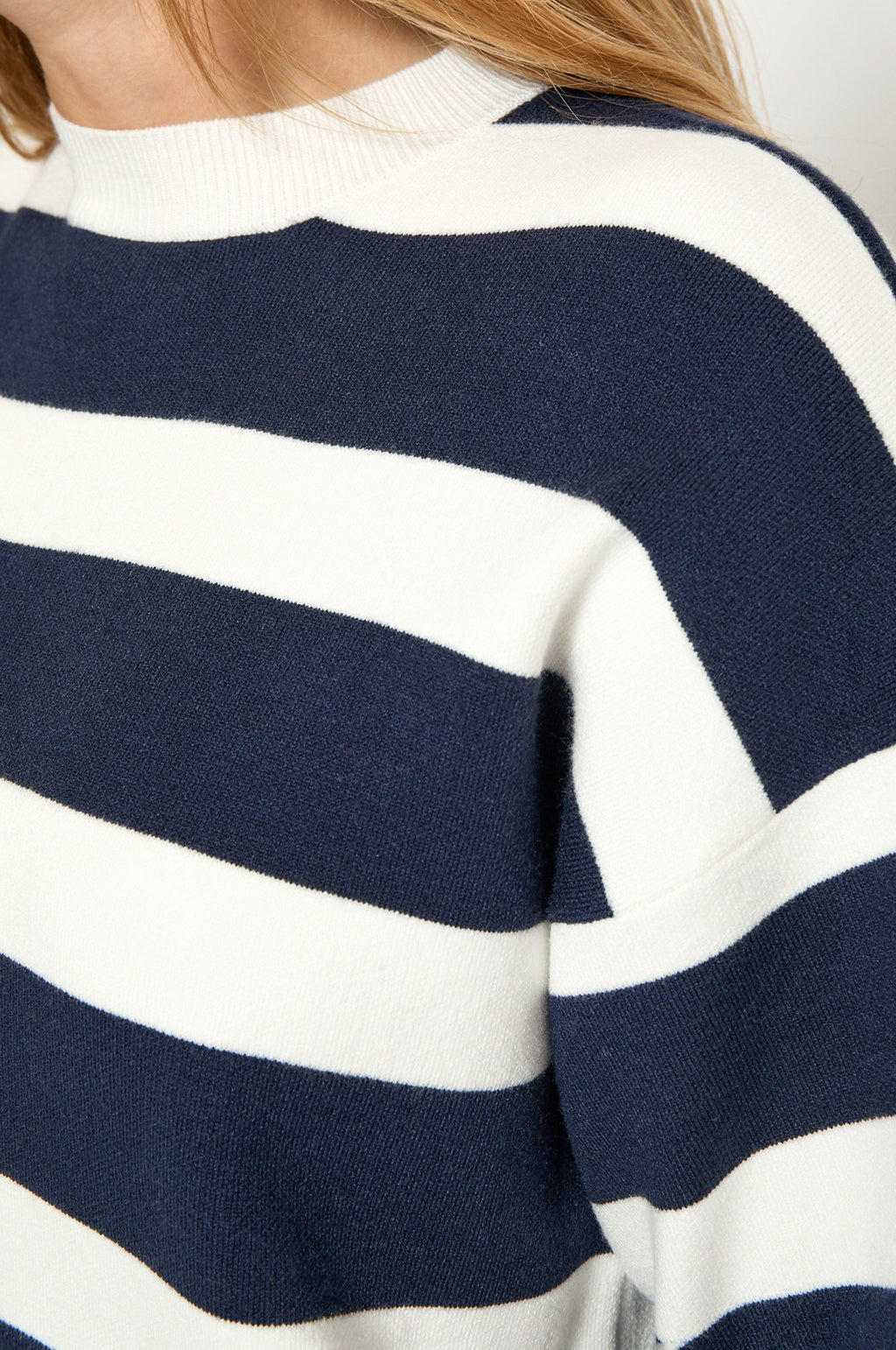 Lupi Knit T-Shirt Sky Captain Stripe