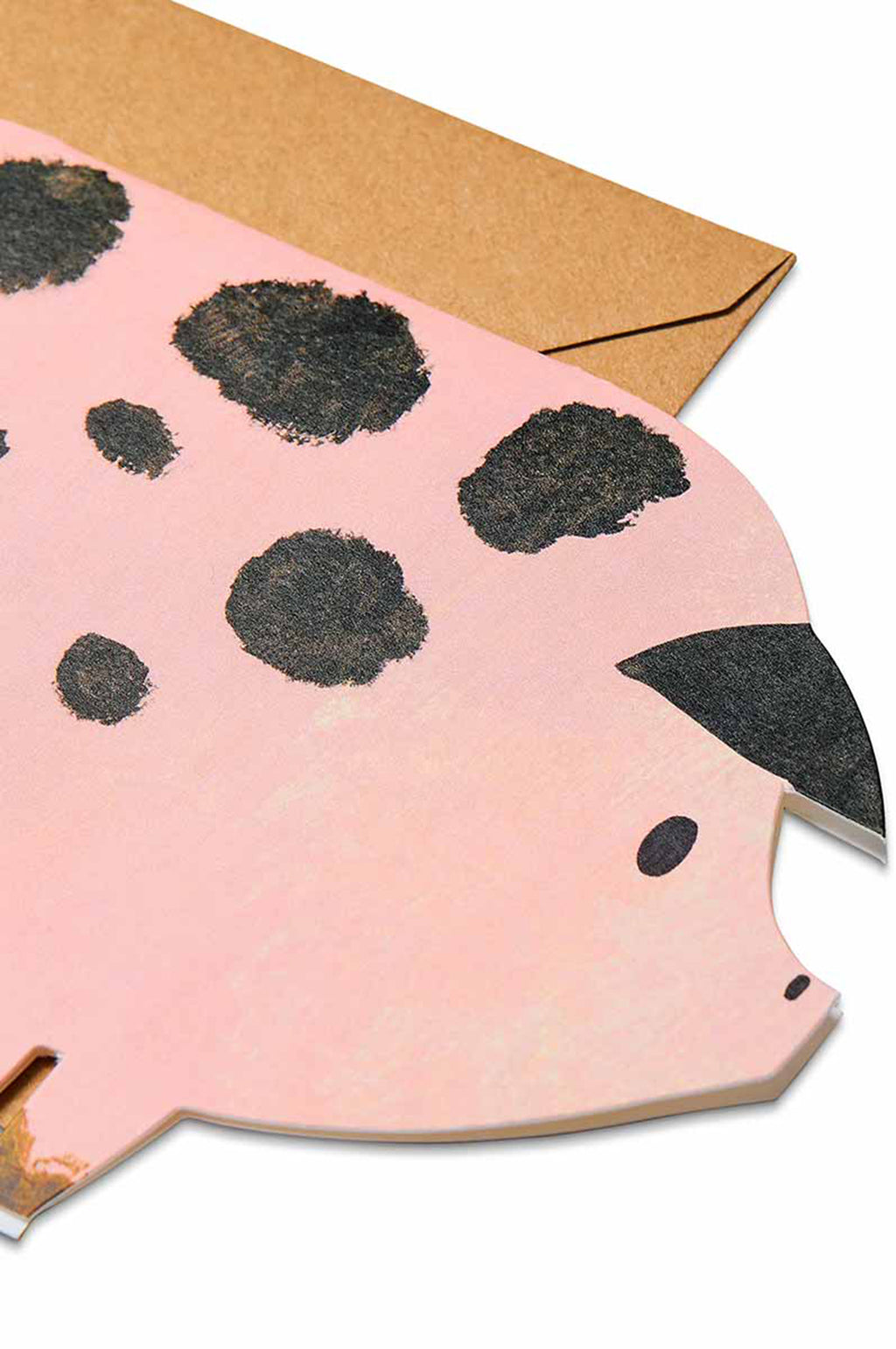 Spotty Pig Greeting Card