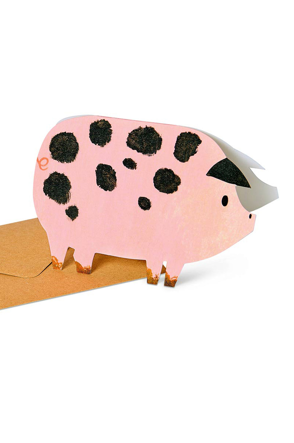 Spotty Pig Greeting Card