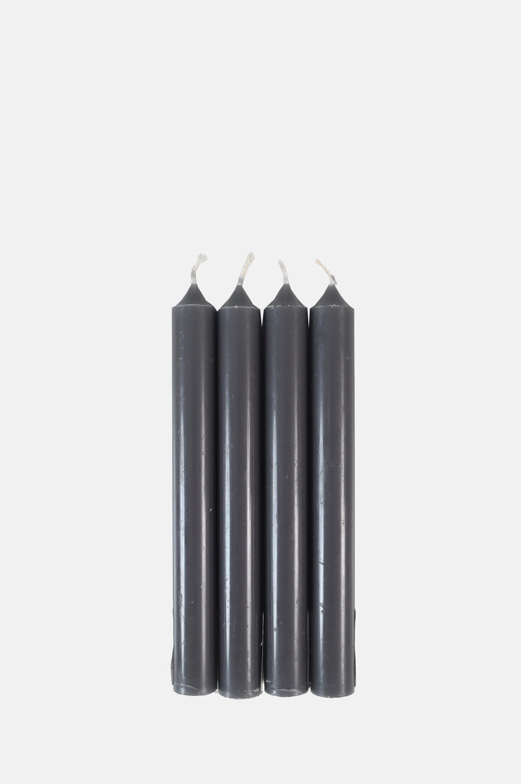 Box of 12 Dinner Candles Gris