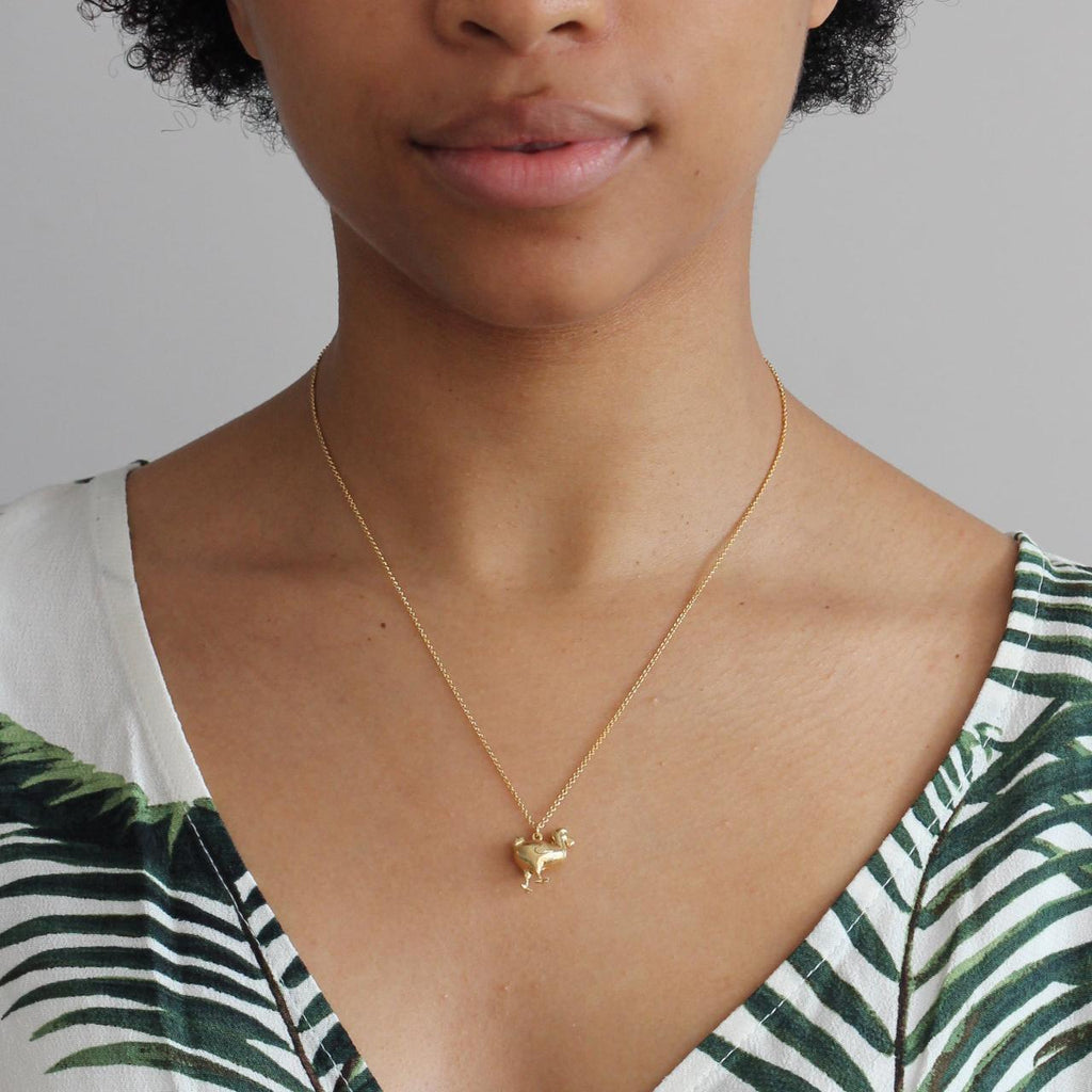 A.M. Dodo Necklace Gold