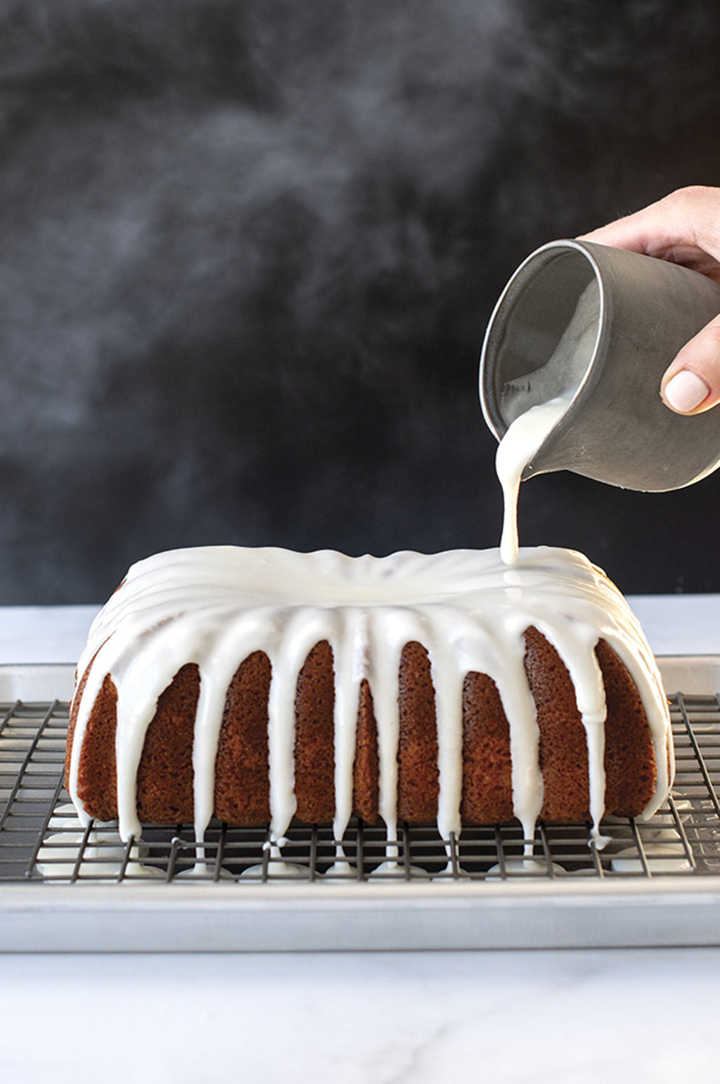 Gold Fluted Loaf Pan