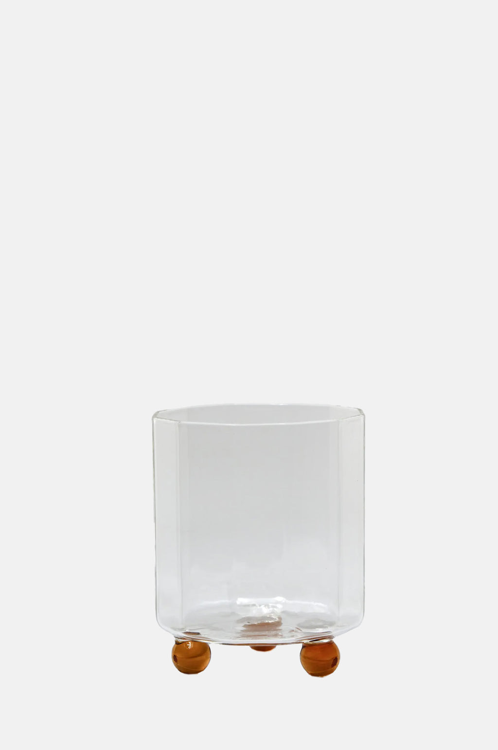 Olsson and Jensen Palermo Glass Dark Yellow Feet.