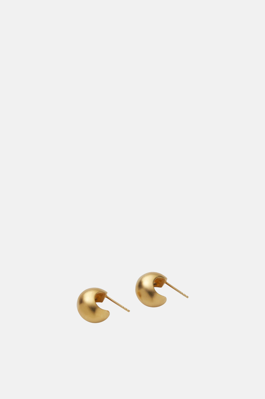 Pernille Corydon Small Echo Gold Hoop Earrings.