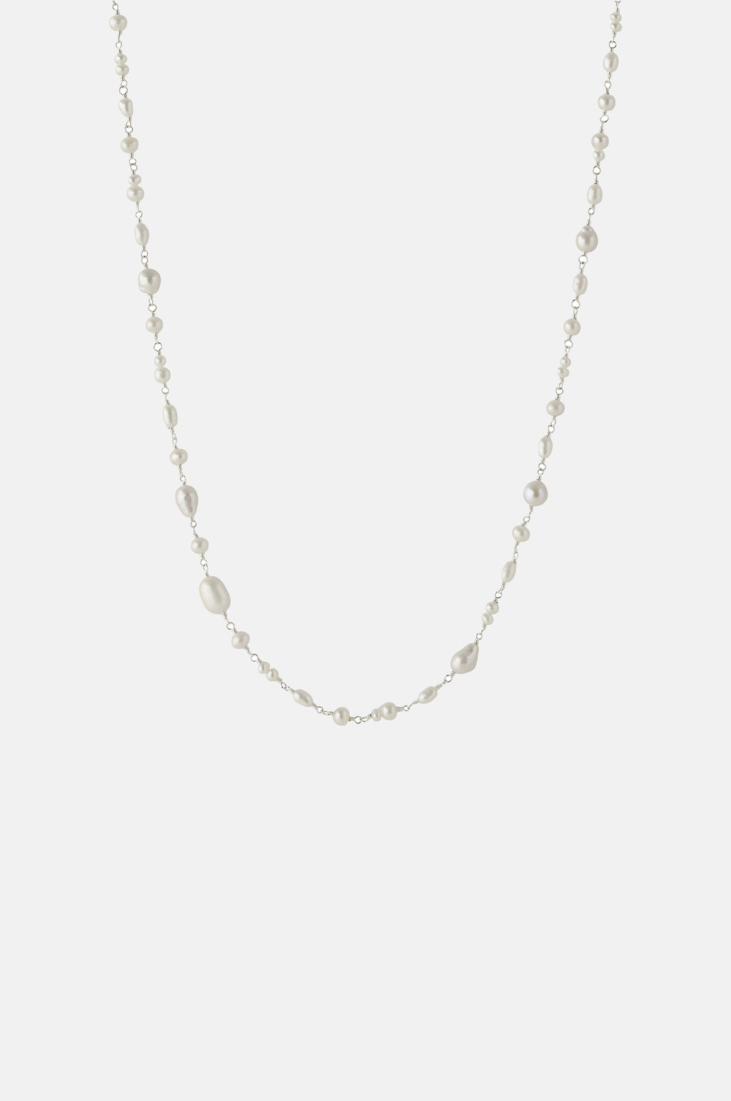 Pernille Corydon White Dreams Silver Necklace.