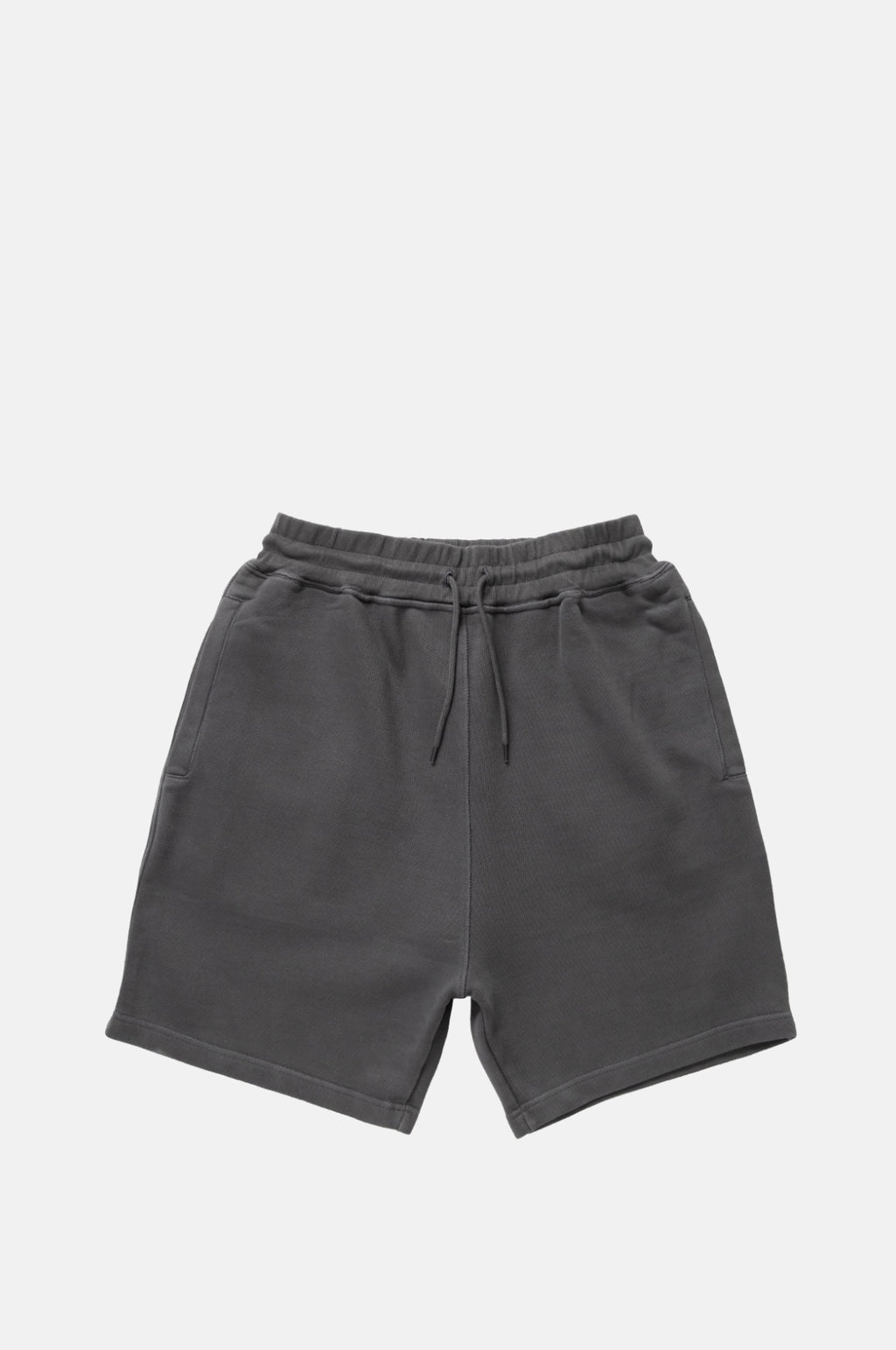 Power Goods Loopback Sweat Shorts Washed Black.