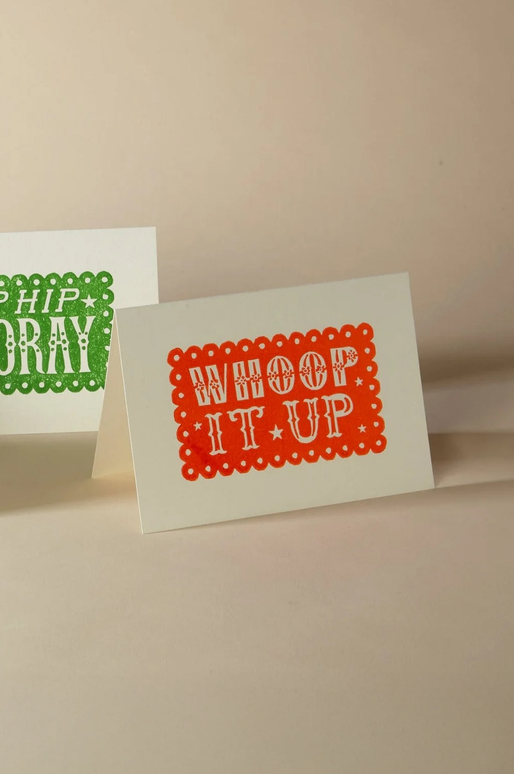 Whoop It Up Greeting Card