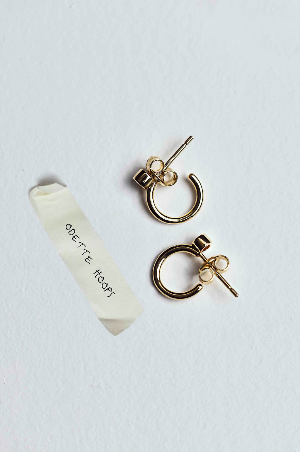 Odette Hoop Gold Earrings