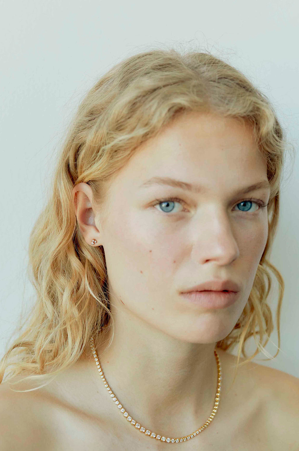 Odette Stud Gold Earrings