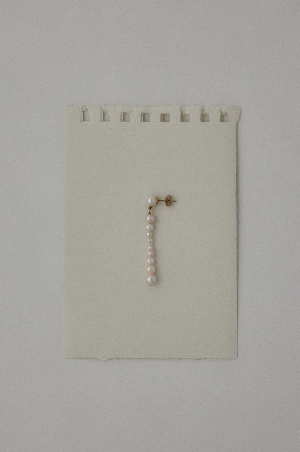 Olga Long Gold Earrings