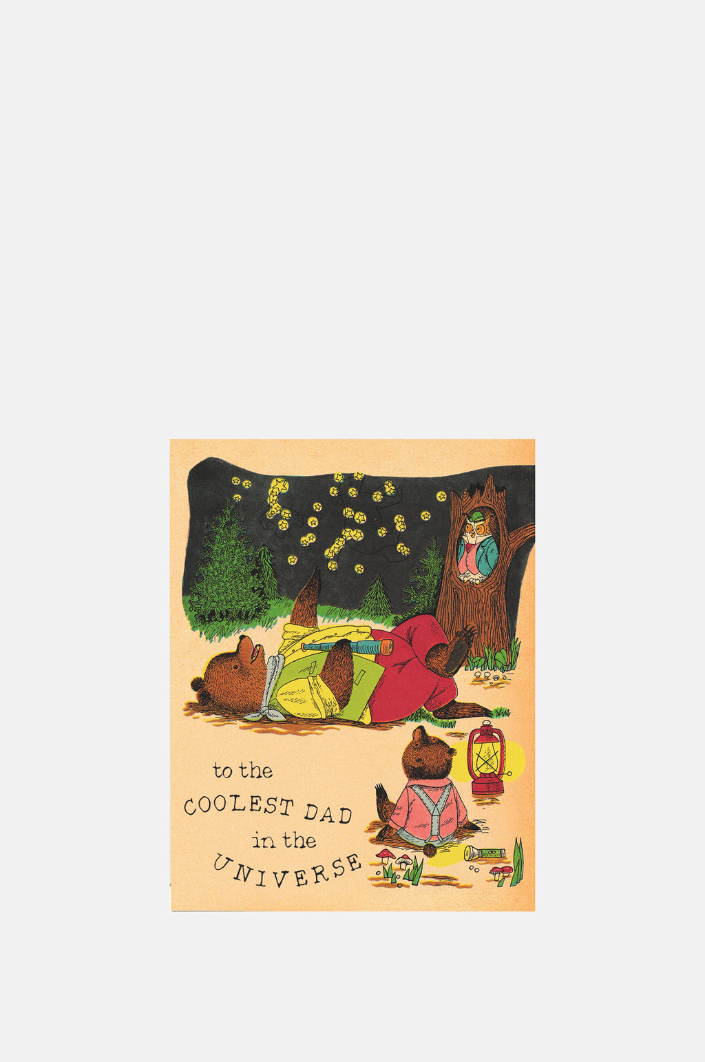 Red Cap Cards Coolest Dad Greeting Card.