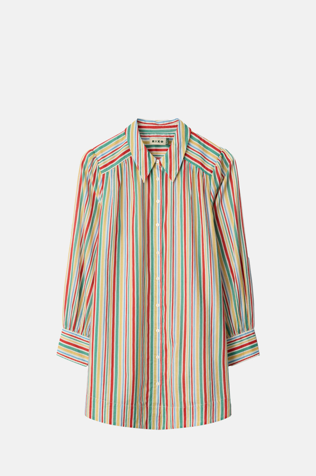 Rixo Ashlynn Top Maxime Stripe Ivory.