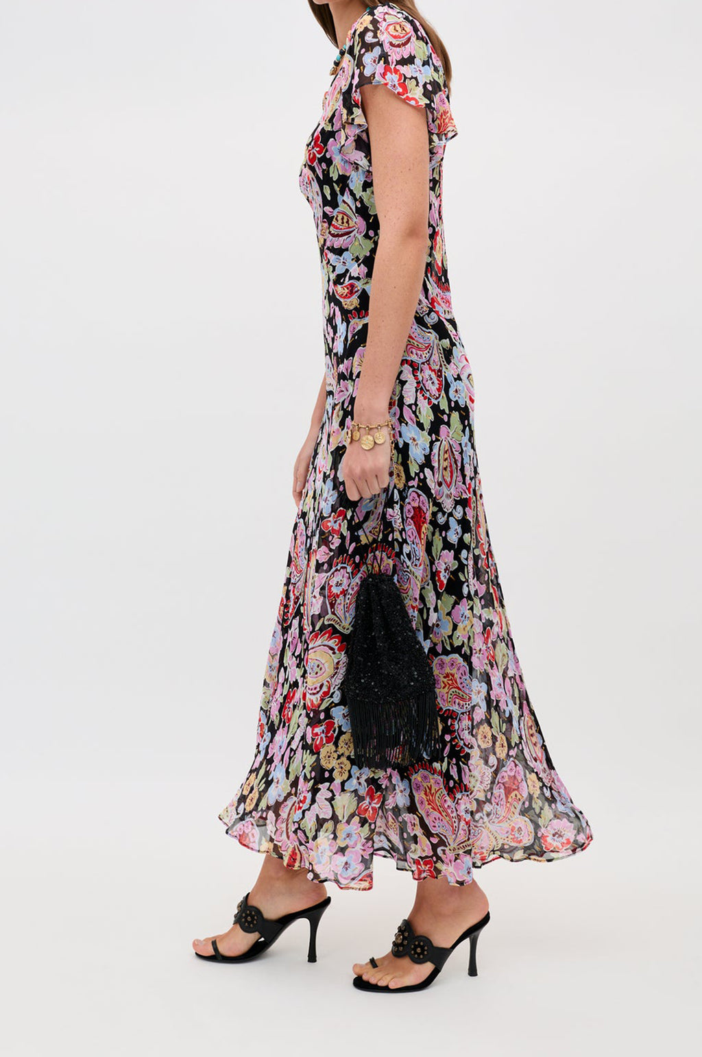 Bexley Dress Cara Floral Black