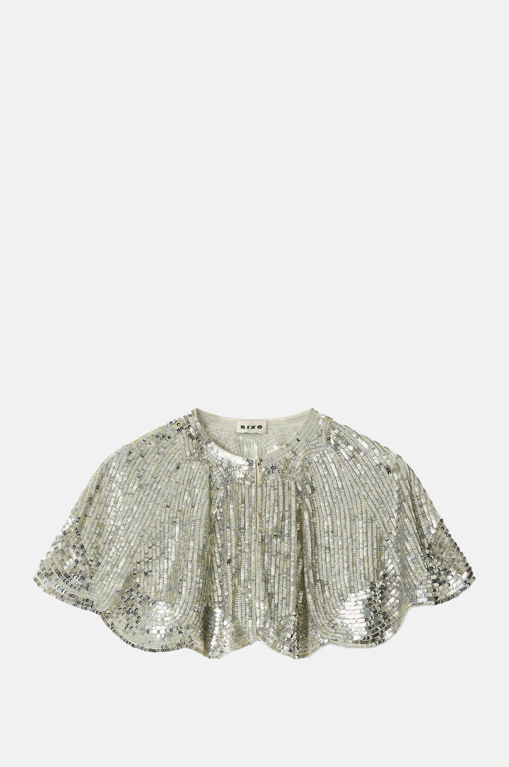 Rixo Evienne Jacket Art Deco Embellishment Pearl.