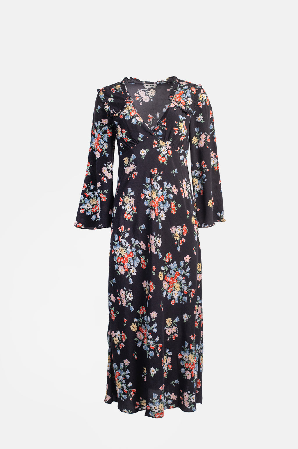 Rixo Katya Dress Amelia Bouquet Multi.