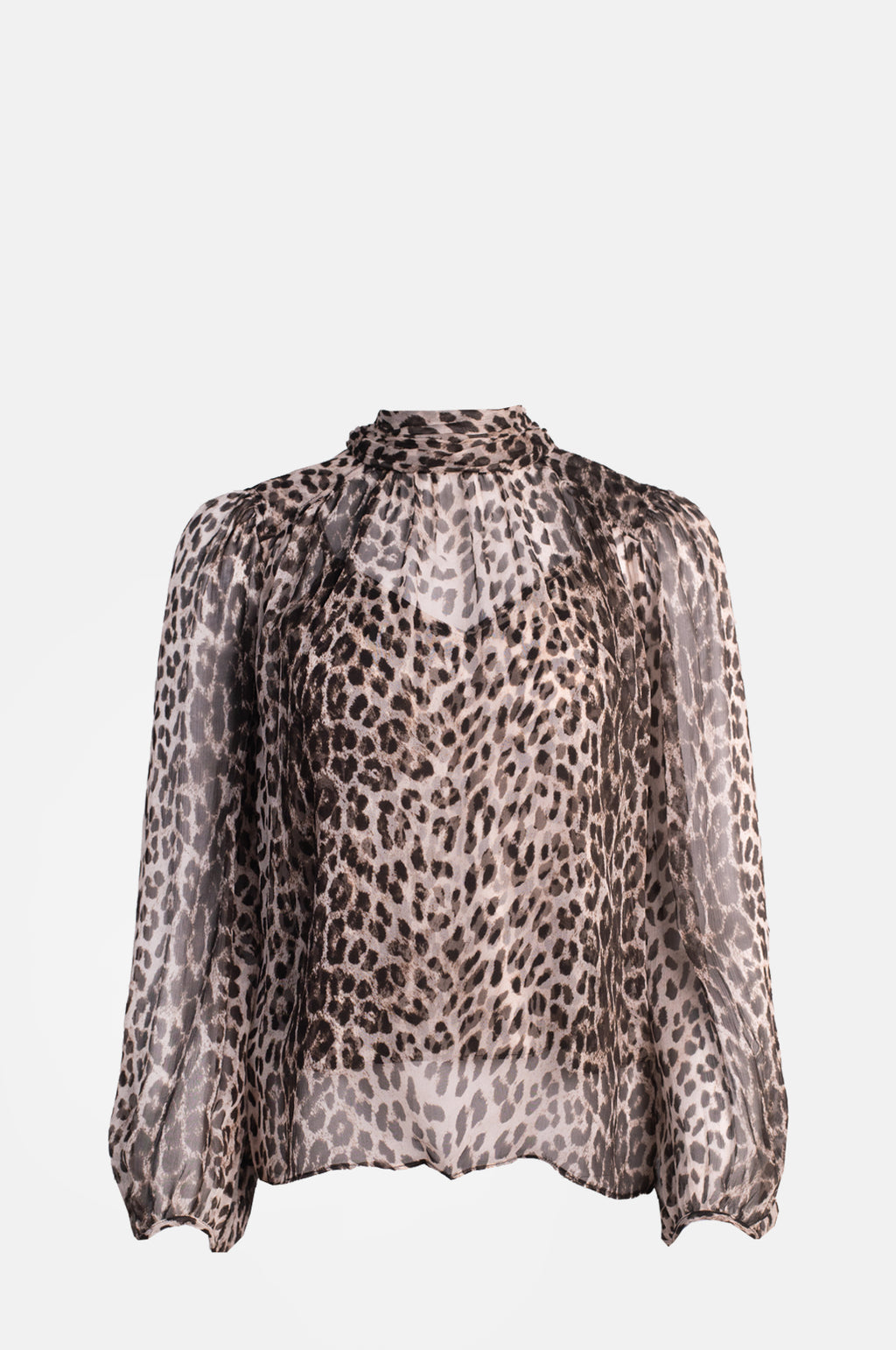 Rixo Rya Top Nina Leopard Mocha.