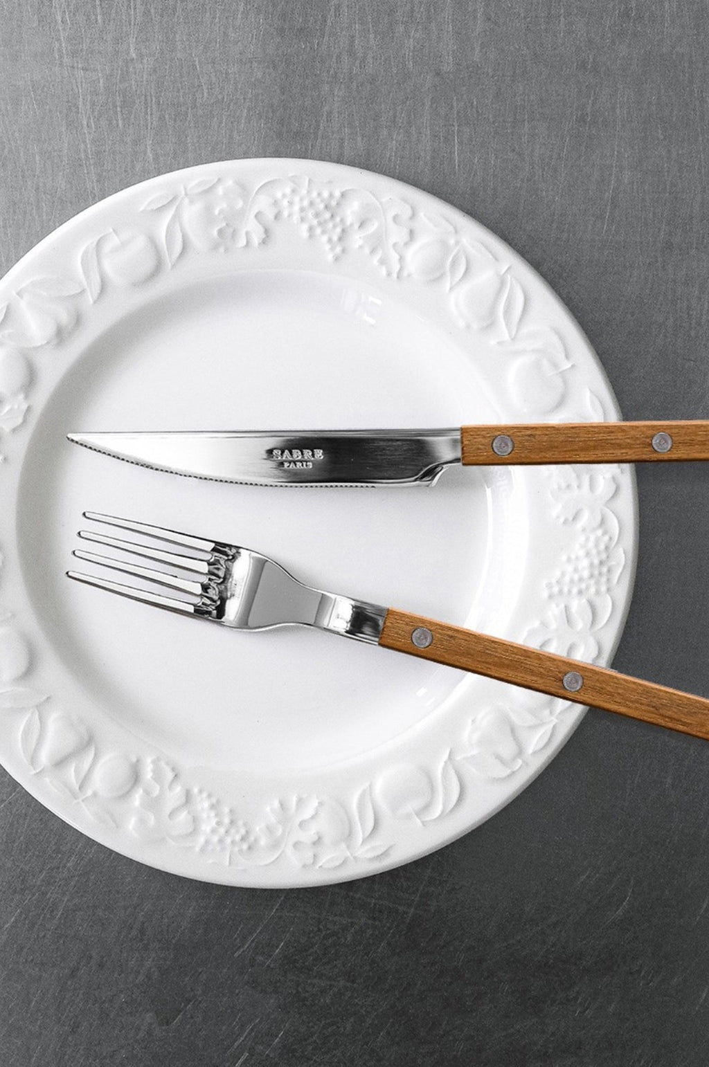 4 Pieces Cutlery Set Bistrot Teak