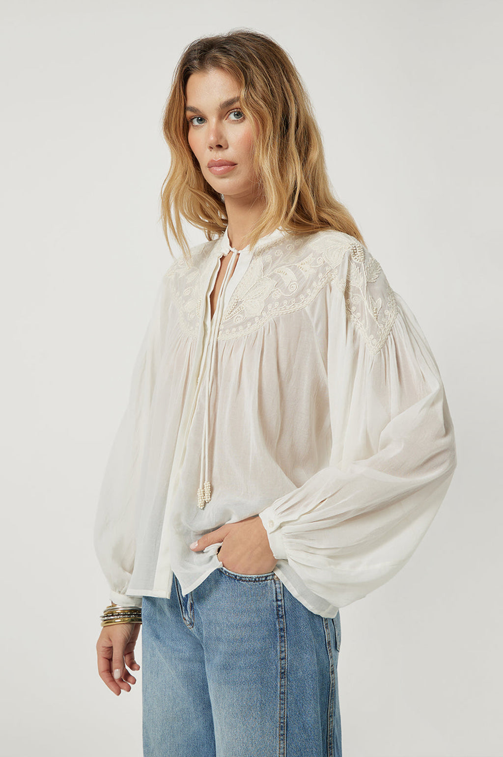 Petronella Top Papyrus