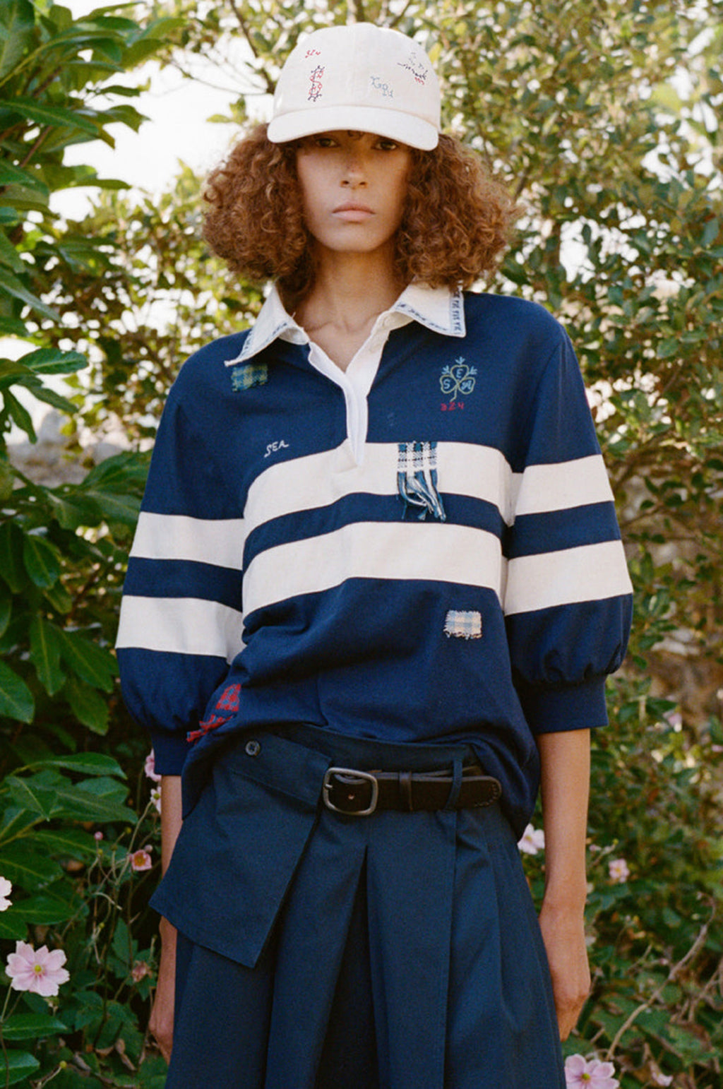 Claira Emb Rugby Shirt Multi