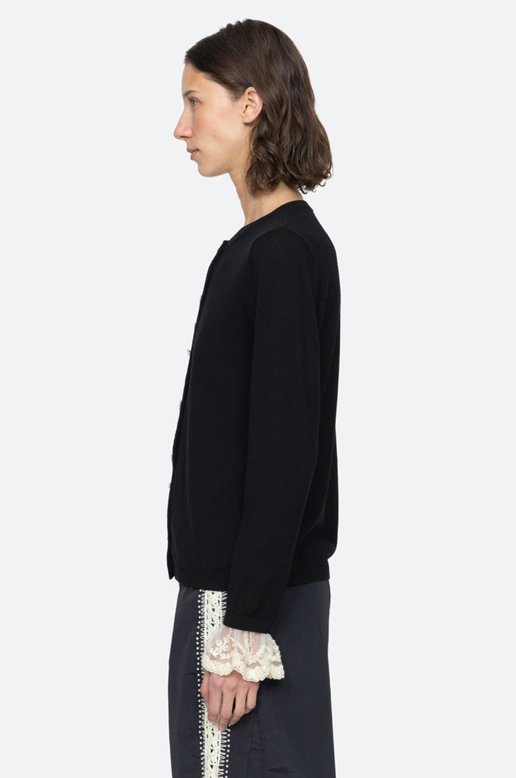 Diane Knit Cardigan Black