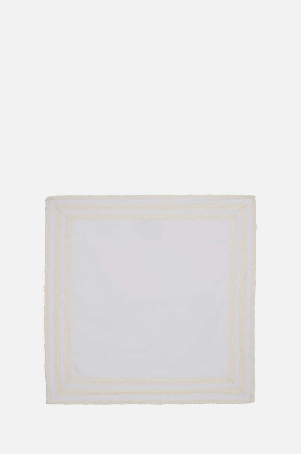 Ethel Solid Handkerchief White